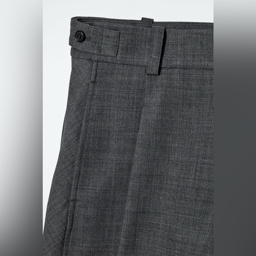 NWT COS wool blend barrel leg pants size 2 - Picture 9 of 9